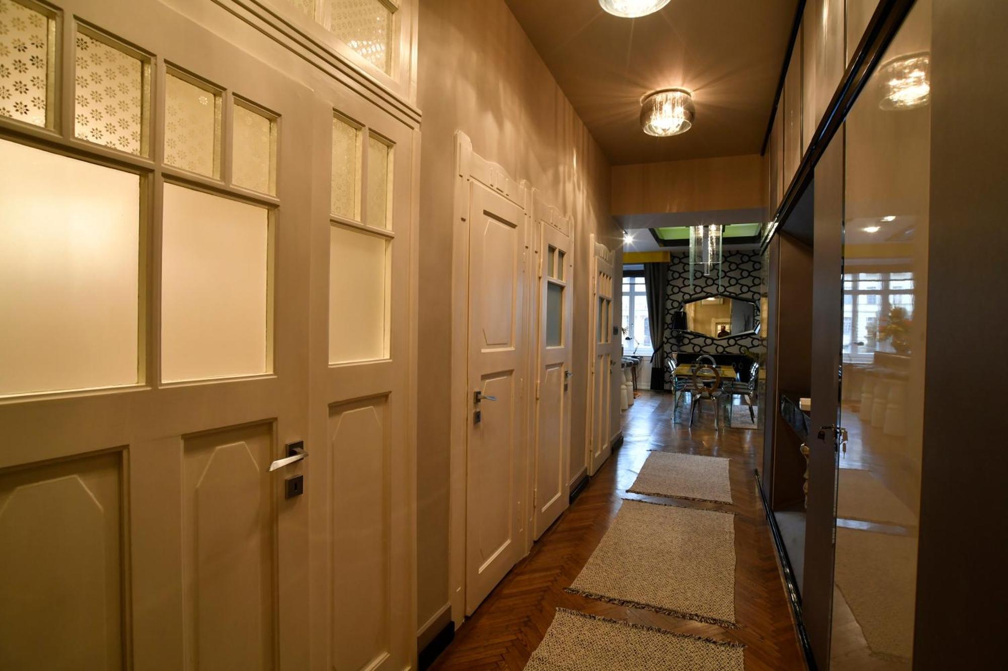 Luxuryflat Near Centre On118 Sqm, 3Br,2Bth,8Bed,Ac Apartment บูดาเปสต์ ภายนอก รูปภาพ